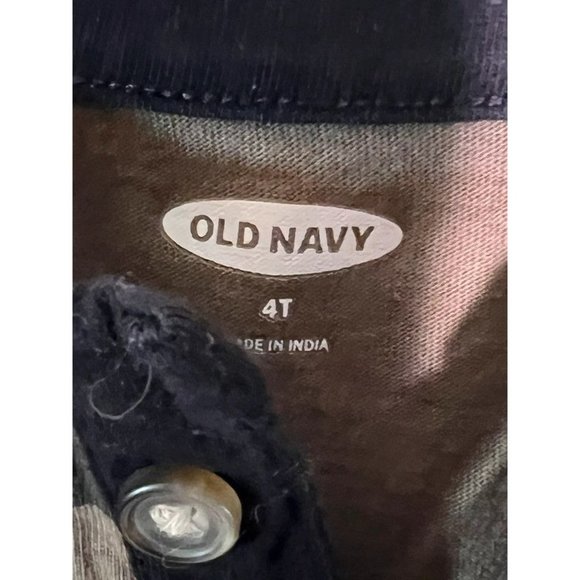 Boys Old Navy Camo Long Sleeve Shirt Size 4t ✨BOGO - Picture 4 of 9